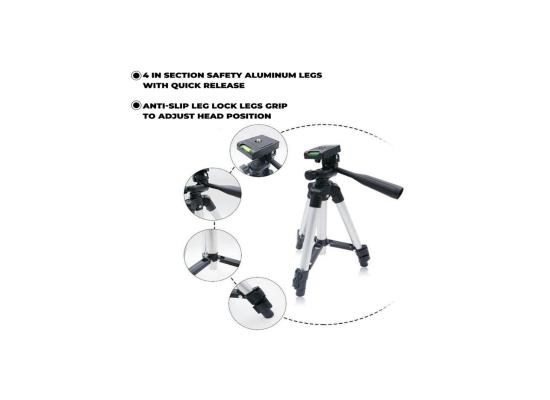 HAVIT HM131 ANTI-SKIDDING MINI TRIPOD ALUMINIUM